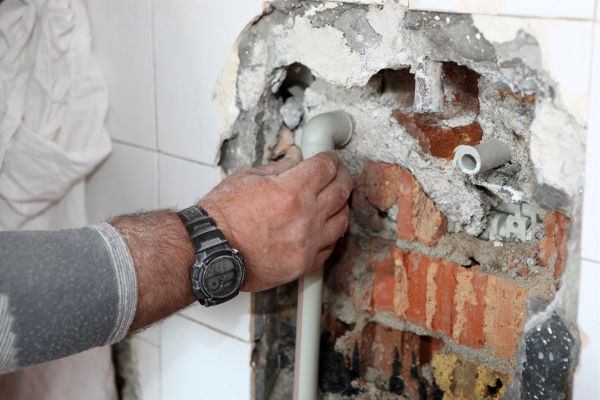 Infiltração na parede